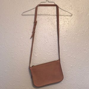 Madewell suede, crossbody purse